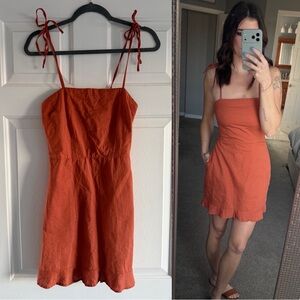 Abercrombie Tie Strap Dress